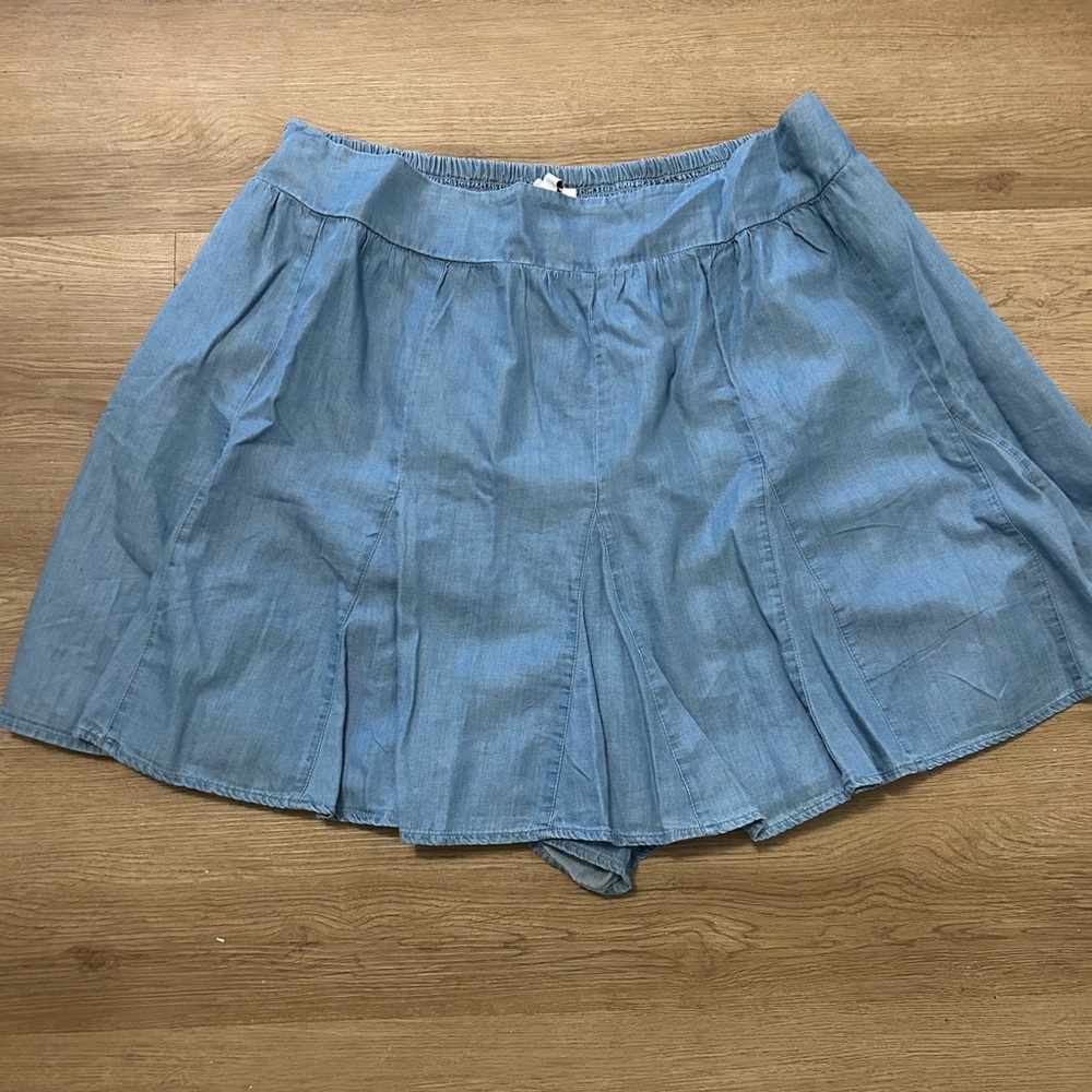 Jessica Simpson Denim Skort 0238 B2
